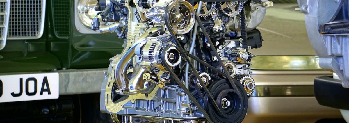 interior of car engine - rocket chip aftermarket car parts
