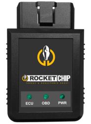 black plug in performance chip - rocket chip Ford performance chip