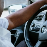 man driving Volkswagen vehicle - rocket chip Volkswagen Performance Chips