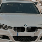 front end of a white BMW car - rocket chip BMW Chip Tuning