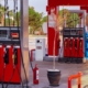 gas station with multiple fuel pumps - rocket chip improving MPG