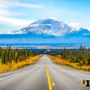 clear road with a mountain straight ahead - Rocket Chip torque and towing